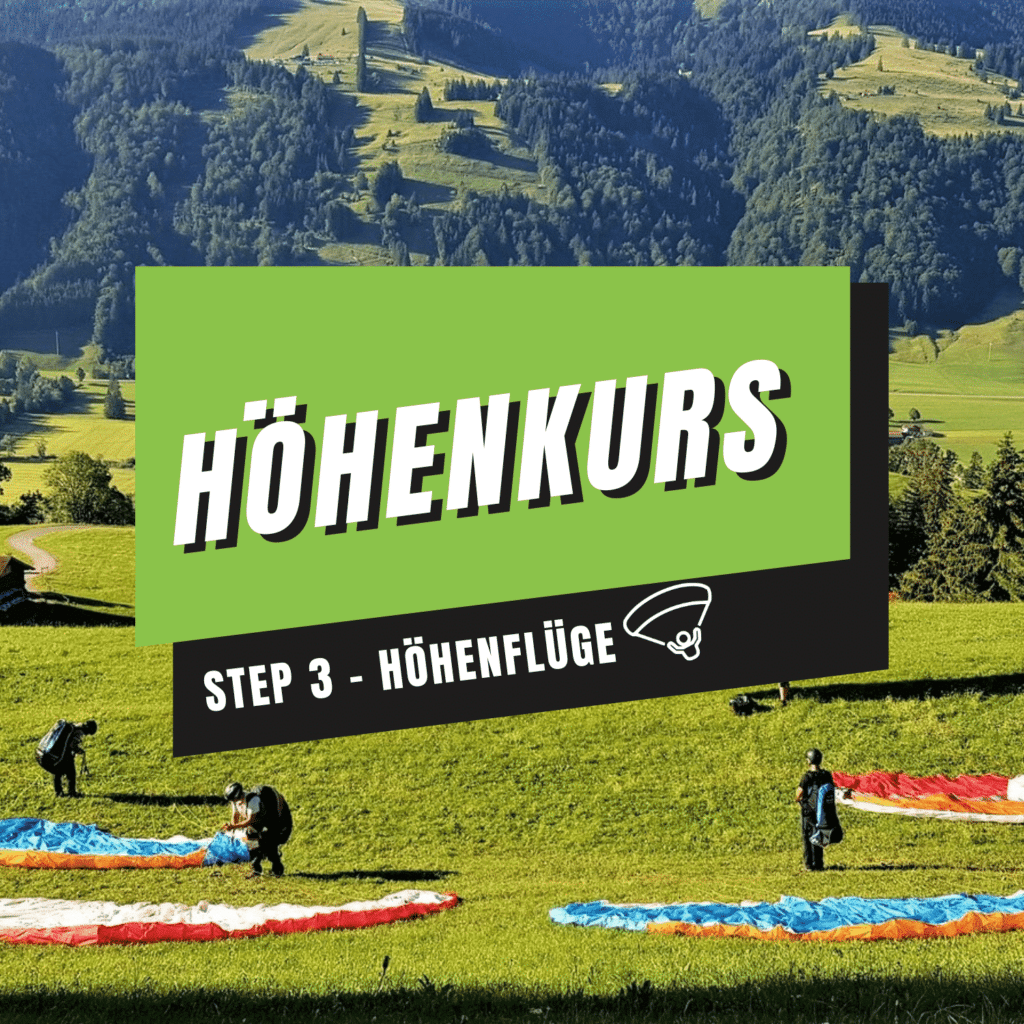 Gleitschirm Höhenkurs Allgäu
