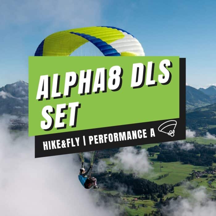 Gleitschirm Set Alpha8 DLS - Hike&Fly | Performance Set