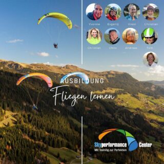 Unsere Gleitschirm Profis Einsteigerschulung