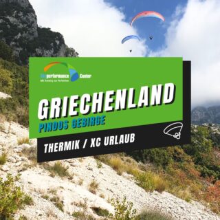 Griechenland Pindos Gebirge Flugreise