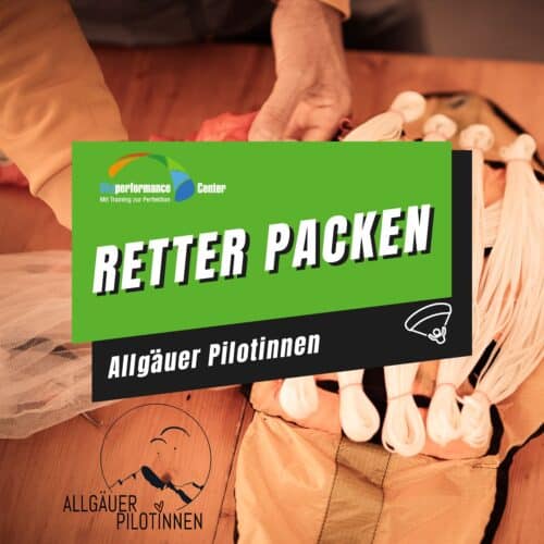 Retter packen Allgäuer Pilotinnen